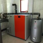 instlacja kotła pletowego wraza buforem i bojlerem